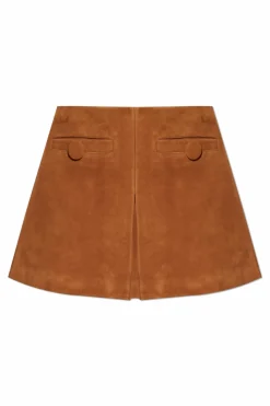 Marc Jacobs BROWN Suede skirt