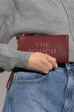 Marc Jacobs BURGUNDY Handbag with logo