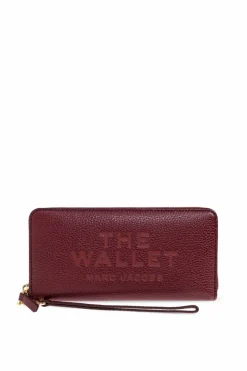 Marc Jacobs BURGUNDY Wallet with logo