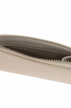 Marc Jacobs cream Leather case with keychain