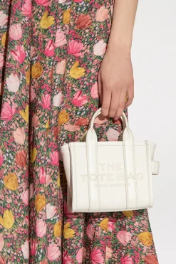 Marc Jacobs cream ‘The Tote Micro’ shoulder bag