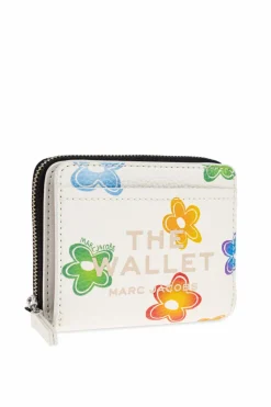 Marc Jacobs cream Wallet with logo