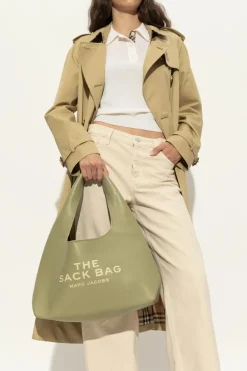 Marc Jacobs GREEN Handbag "The Sack Bag Medium"