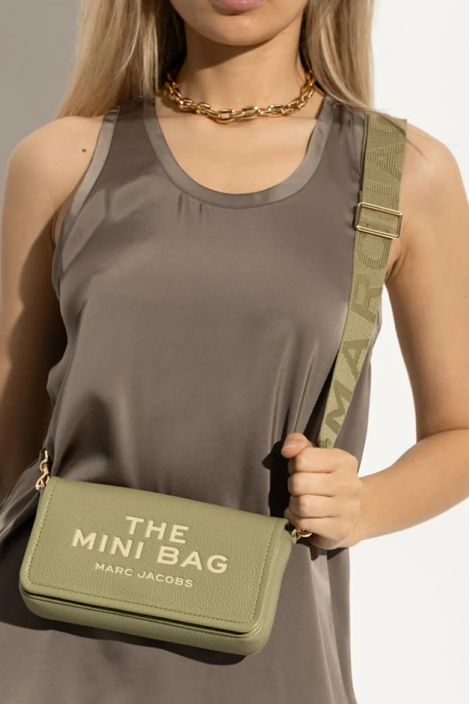 Marc Jacobs GREEN Shoulder bag `The Mini Bag`