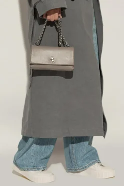 Marc Jacobs GREY Leather shoulder wallet