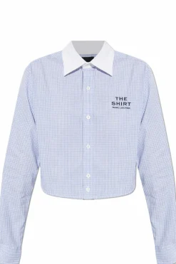 Marc Jacobs light blue Plaid pattern shirt