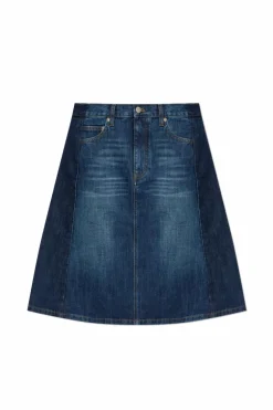 Marc Jacobs NAVY BLUE Denim skirt
