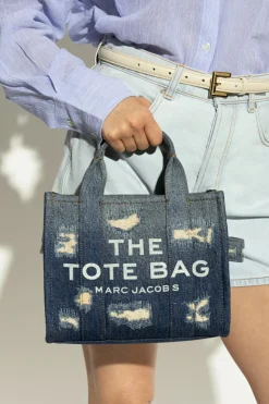 Marc Jacobs NAVY BLUE Handbag with logo