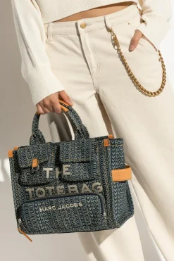 Marc Jacobs NAVY BLUE Shopper bag "The Tote Bag"