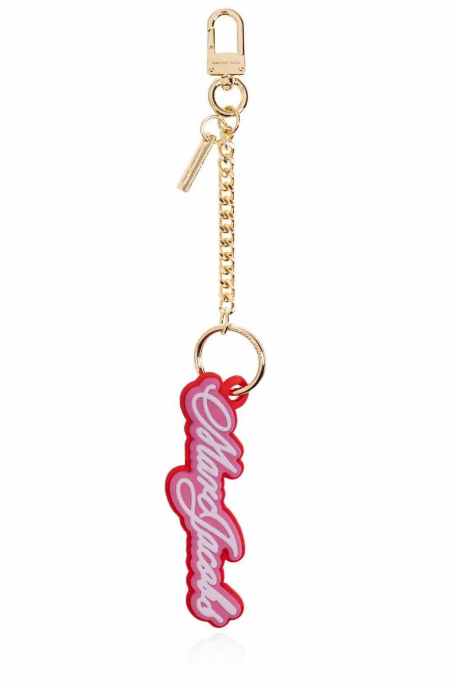 Marc Jacobs PINK Keychain with logo