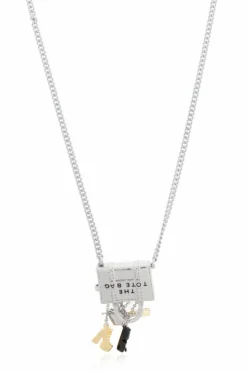 Marc Jacobs SILVER Necklace with charms