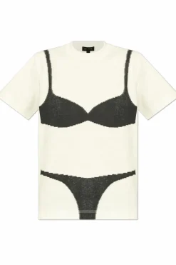 Marc Jacobs WHITE T-shirt with print