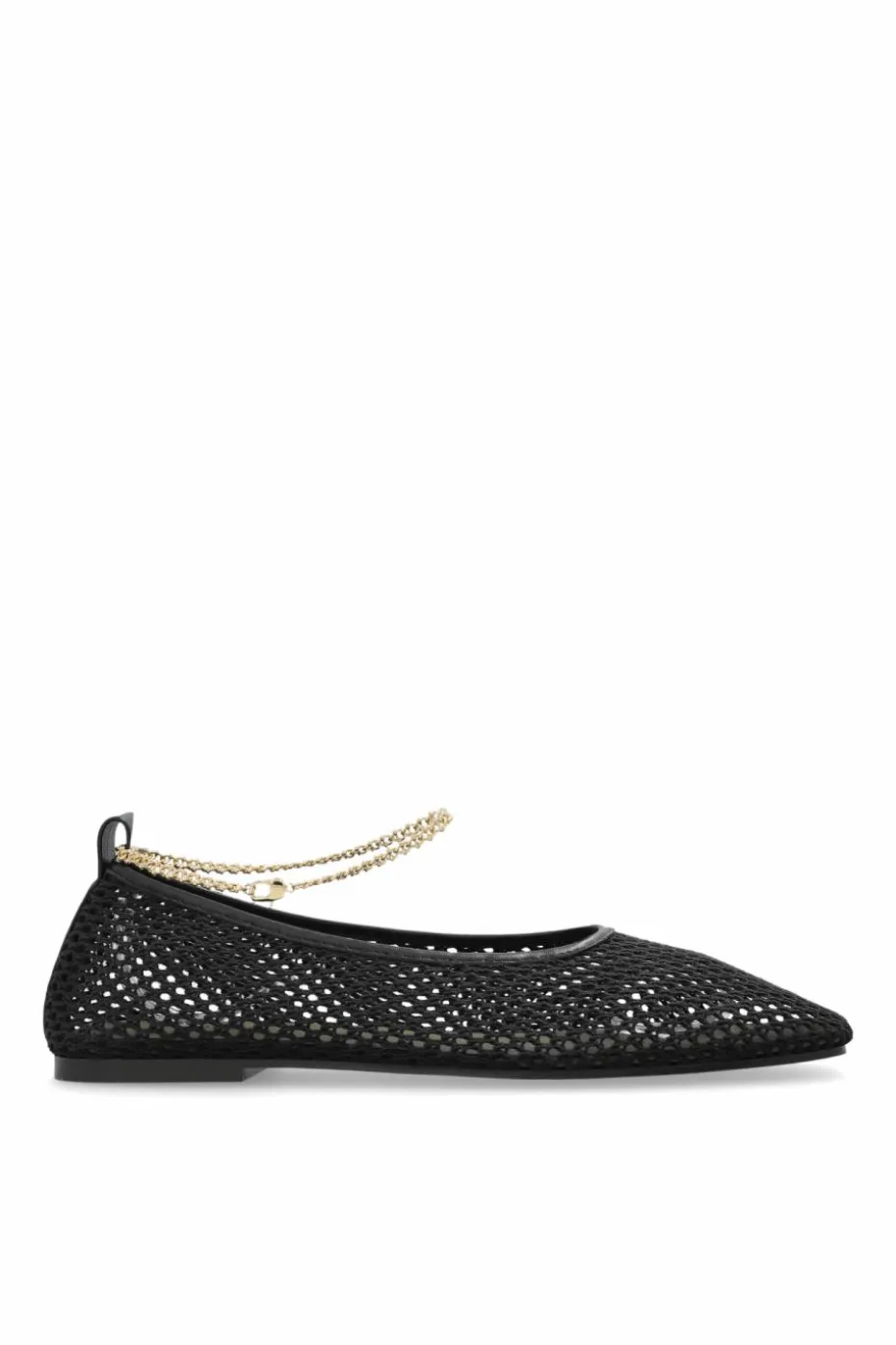 Maria Luca BLACK Lacework Ballet Flats