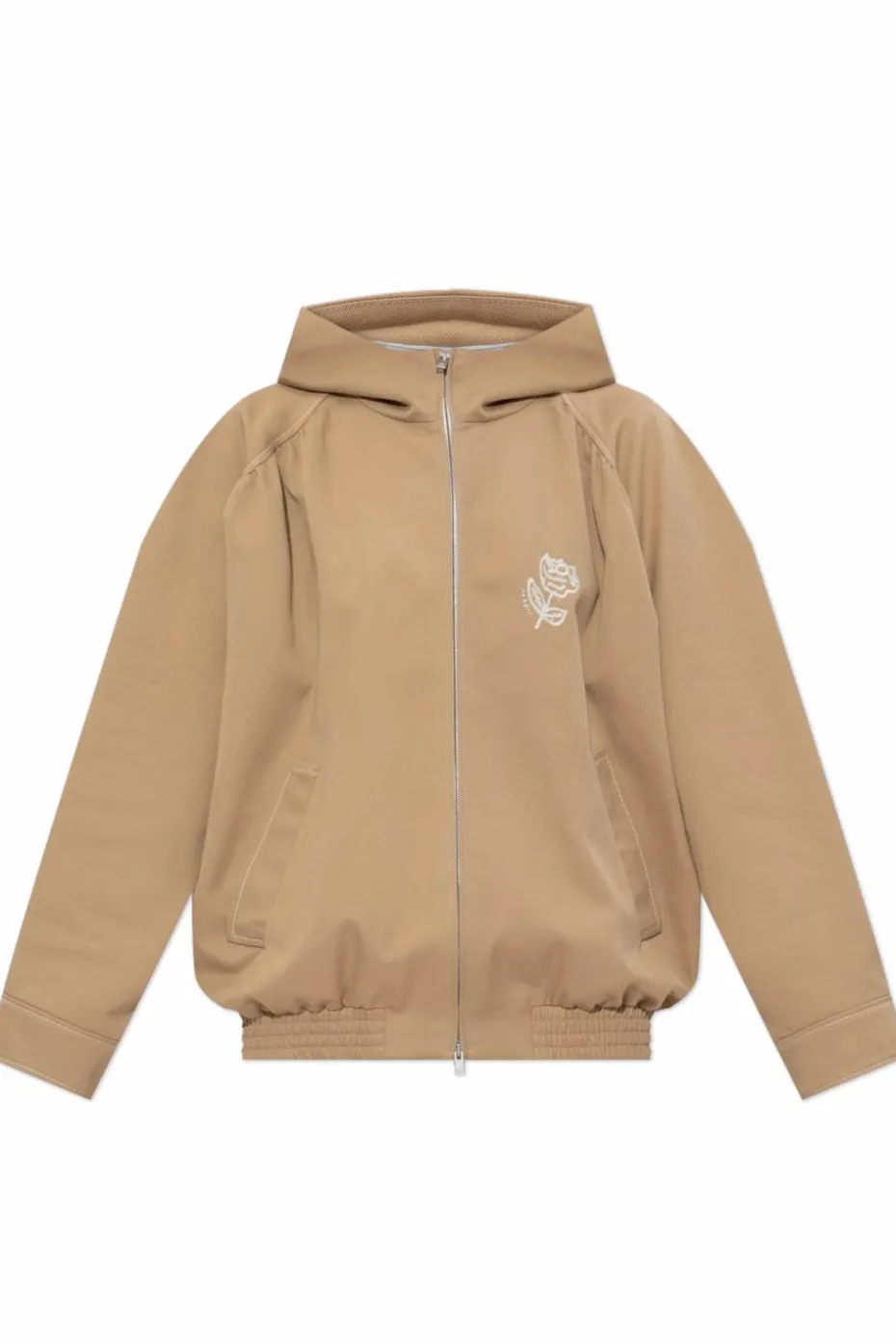 Marni beige Jacket with quilted stitching