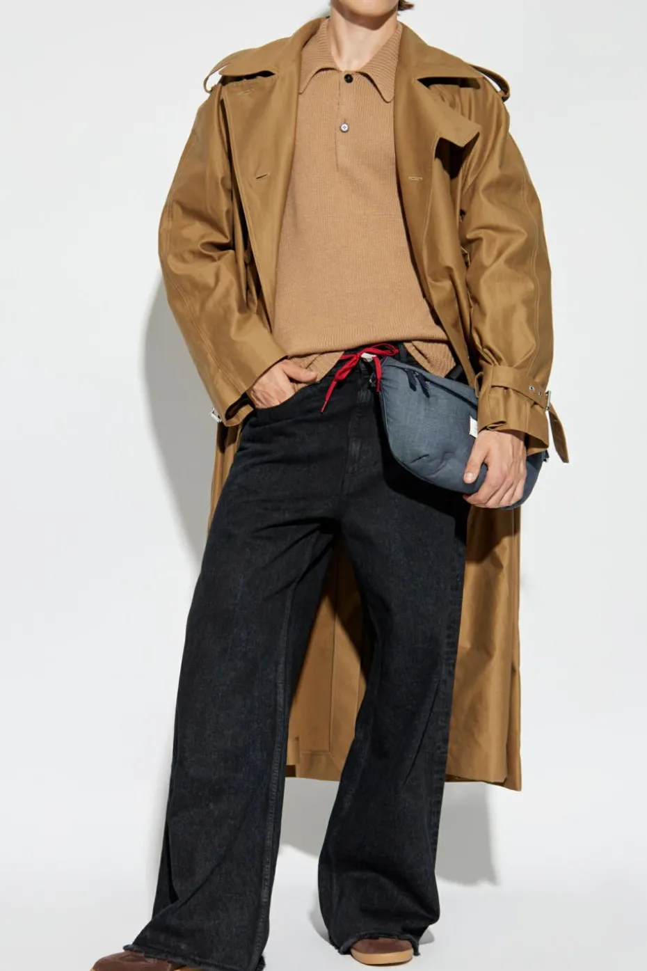 Marni beige Polo Sweater