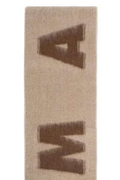 Marni beige Scarf with logo