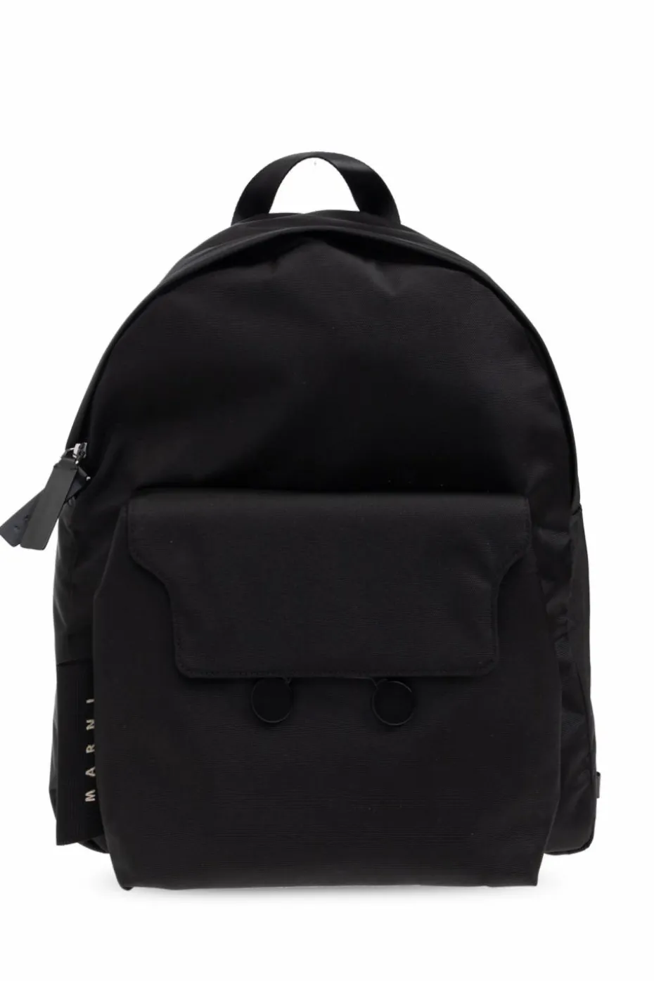 Marni BLACK Backpack with logo