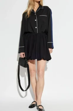 Marni BLACK Cotton skirt