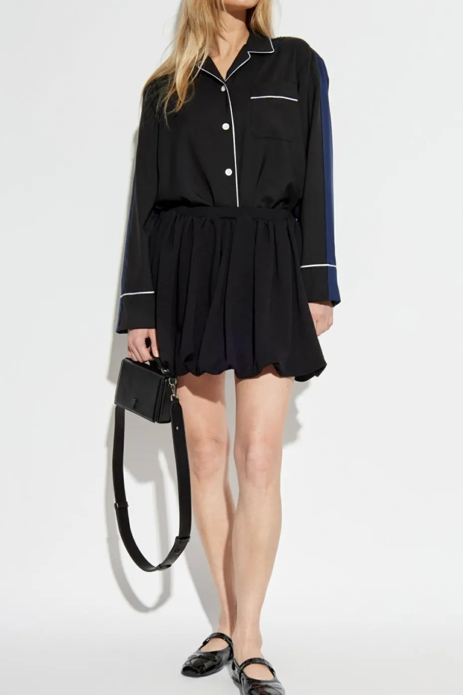 Marni BLACK Cotton skirt