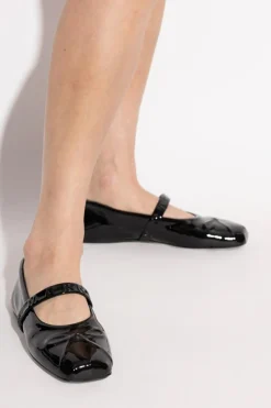 Marni BLACK Leather ballet flats