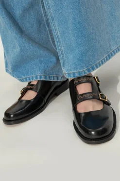 Marni BLACK Leather sandals ‘Bambi 3.0’
