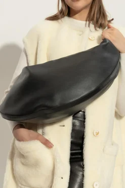 Marni BLACK Leather shoulder bag