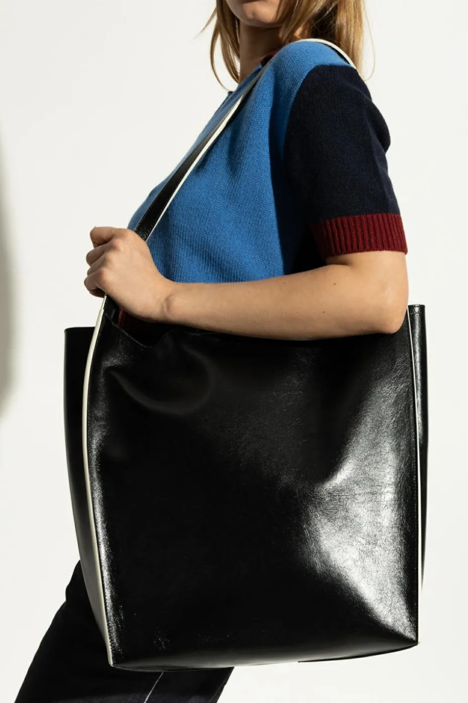 Marni BLACK Shopper bag