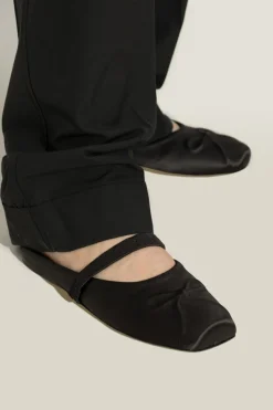 Marni BLACK Slides with a bow