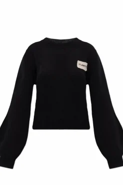 Marni BLACK Sweater with logo