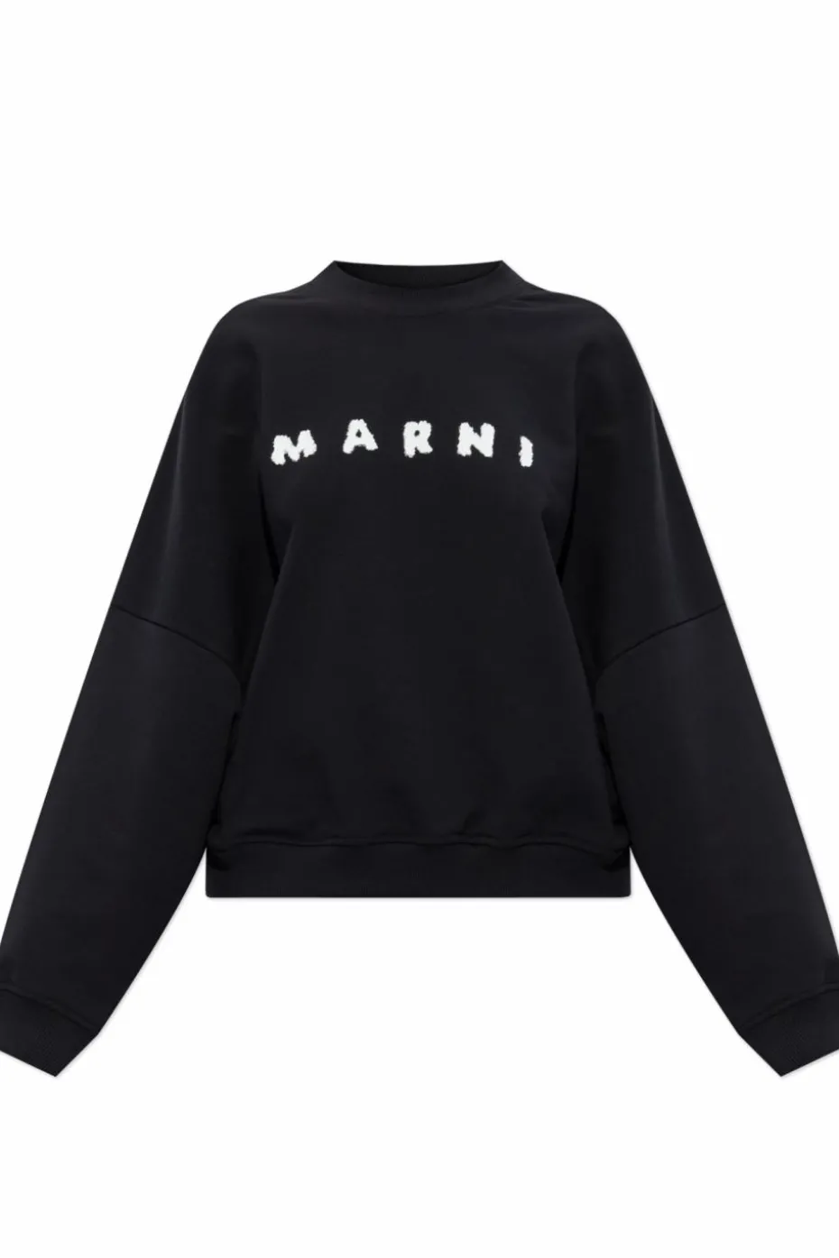 Marni BLACK Sweatshirt with logo