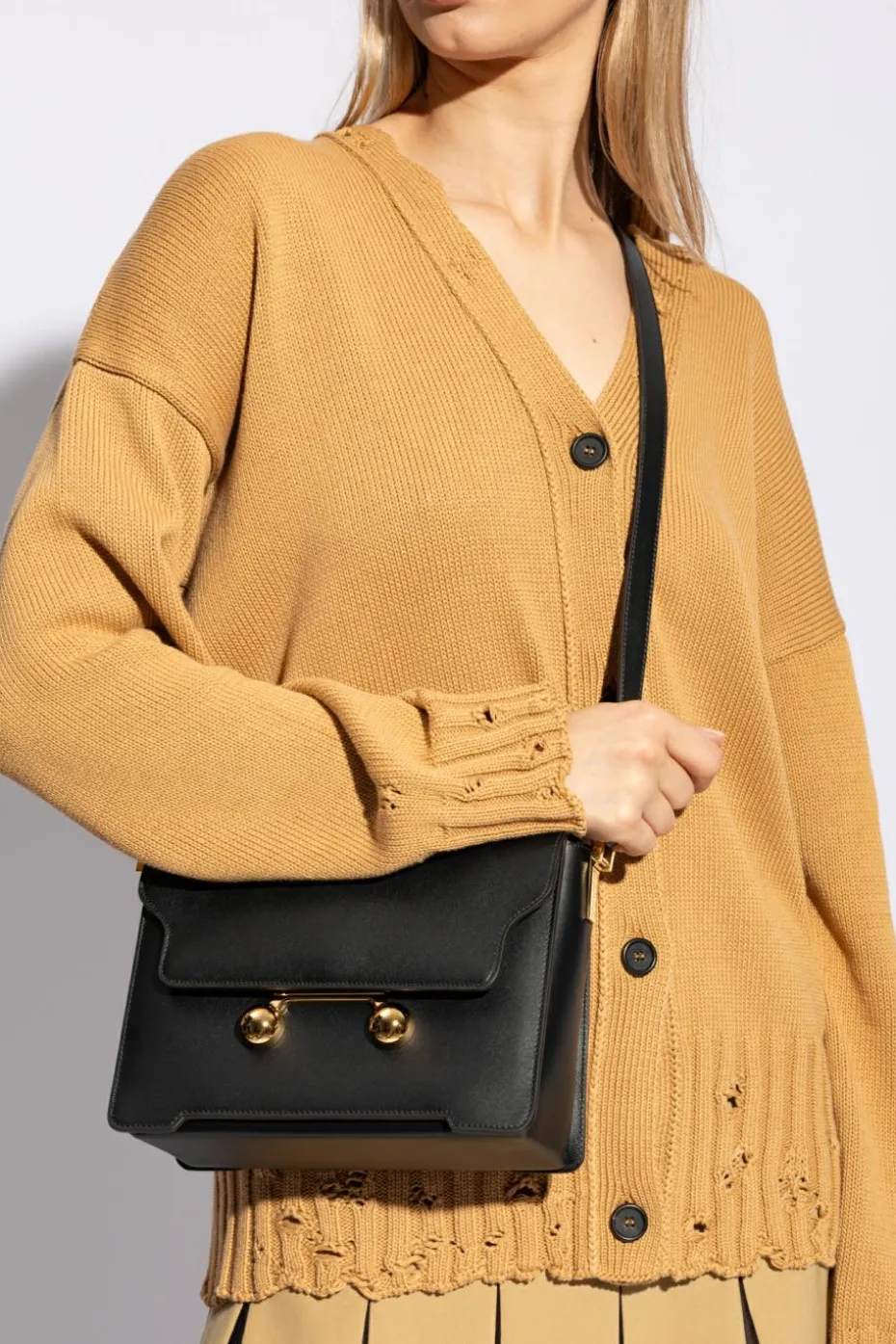 Marni BLACK ‘Trunkaroo’ shoulder bag