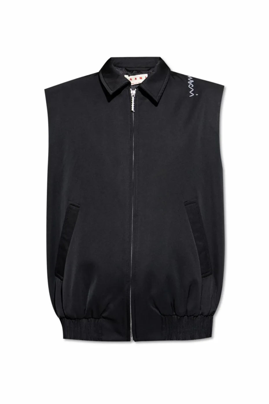 Marni BLACK Vest with logo