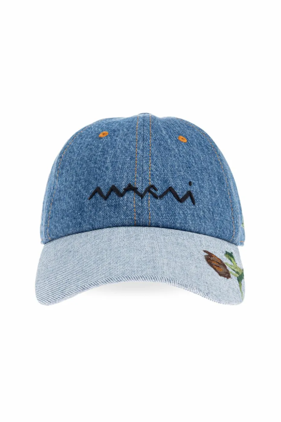 Marni BLUE Denim baseball cap