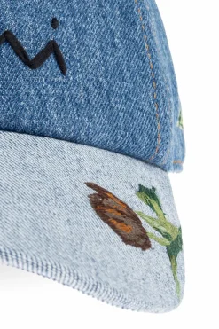 Marni BLUE Denim baseball cap