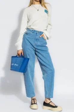 Marni BLUE Loose fit jeans