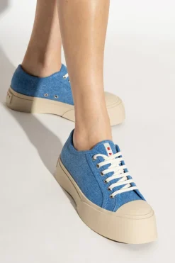 Marni BLUE Platform sneakers