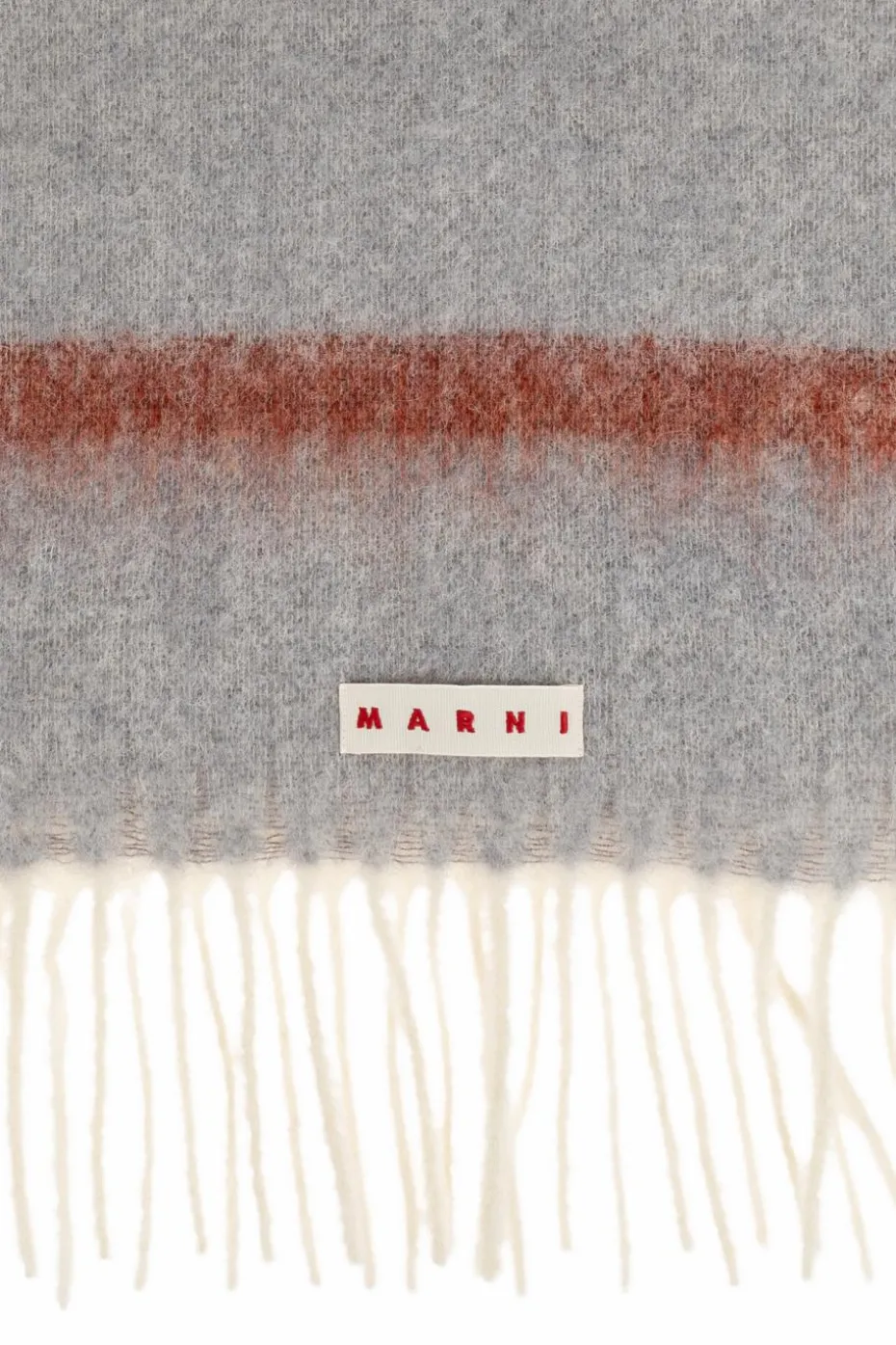 Marni BLUE Scarf with logo
