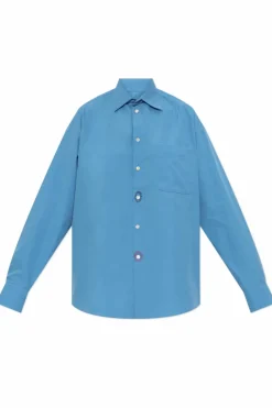 Marni BLUE Shirt with pocket