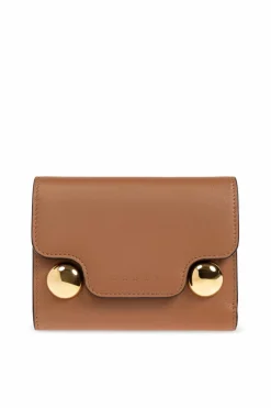 Marni BROWN Leather wallet