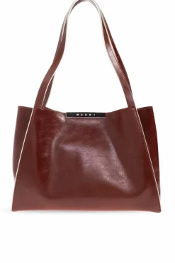 Marni BURGUNDY Leather bag