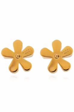 Marni cream Brass earrings