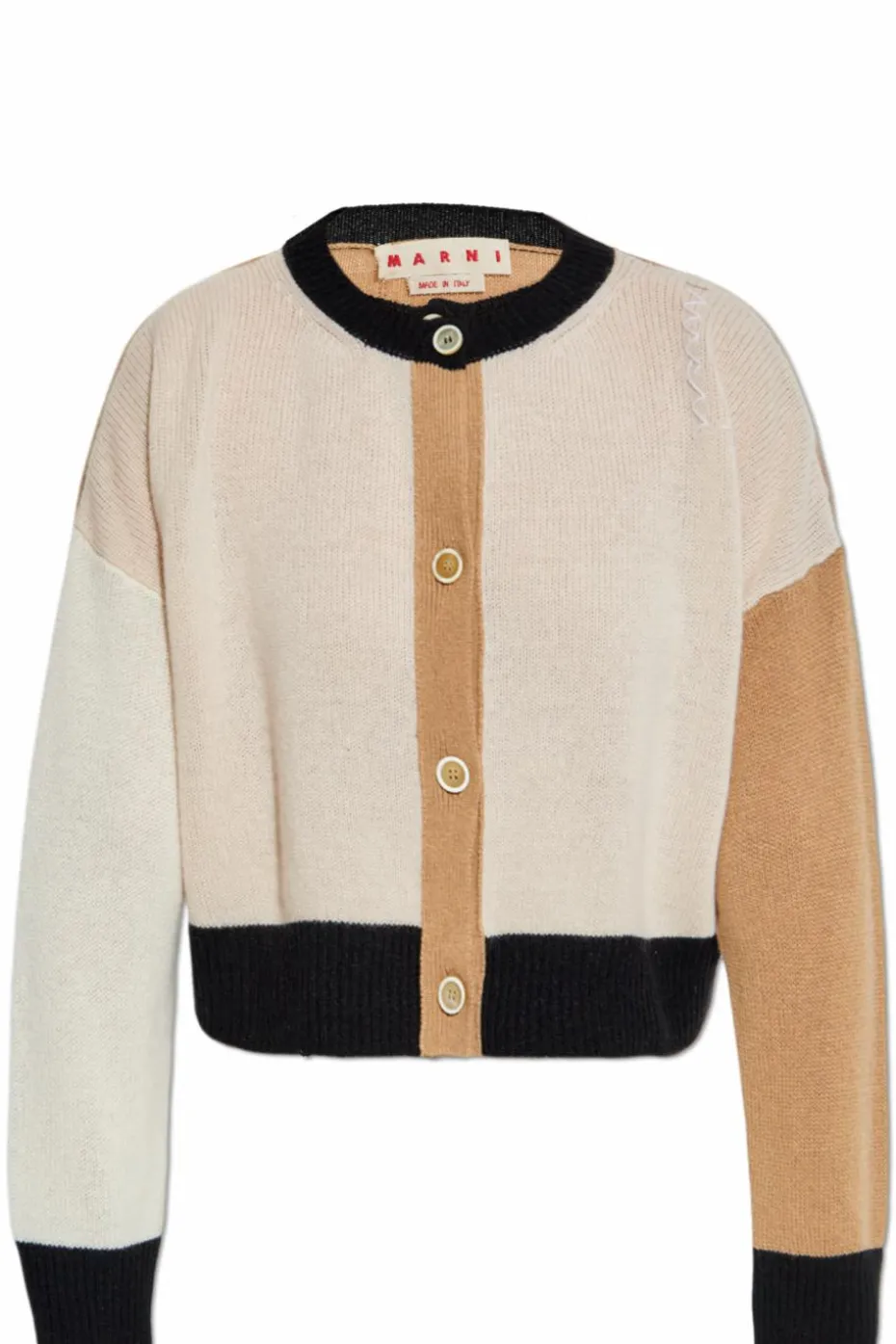 Marni cream Cashmere cardigan