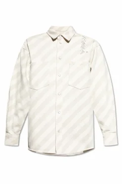 Marni cream Denim shirt in oversize style