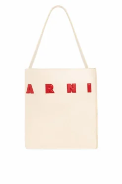 Marni cream ‘Museo’ shopper bag
