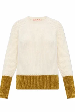 Marni cream Wool sweater