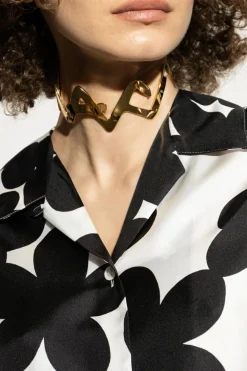 Marni GOLD Brass choker