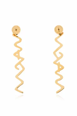 Marni GOLD Brass earrings
