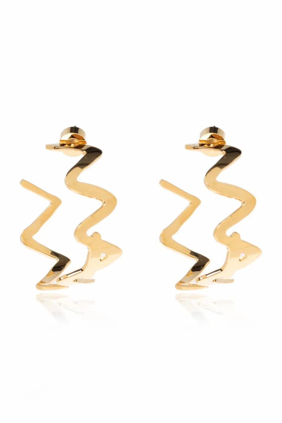 Marni GOLD Brass earrings