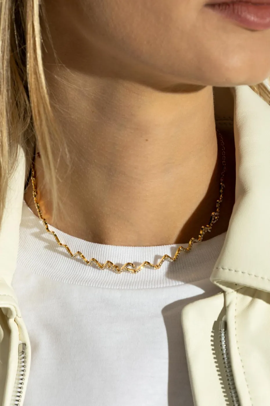 Marni GOLD Brass necklace