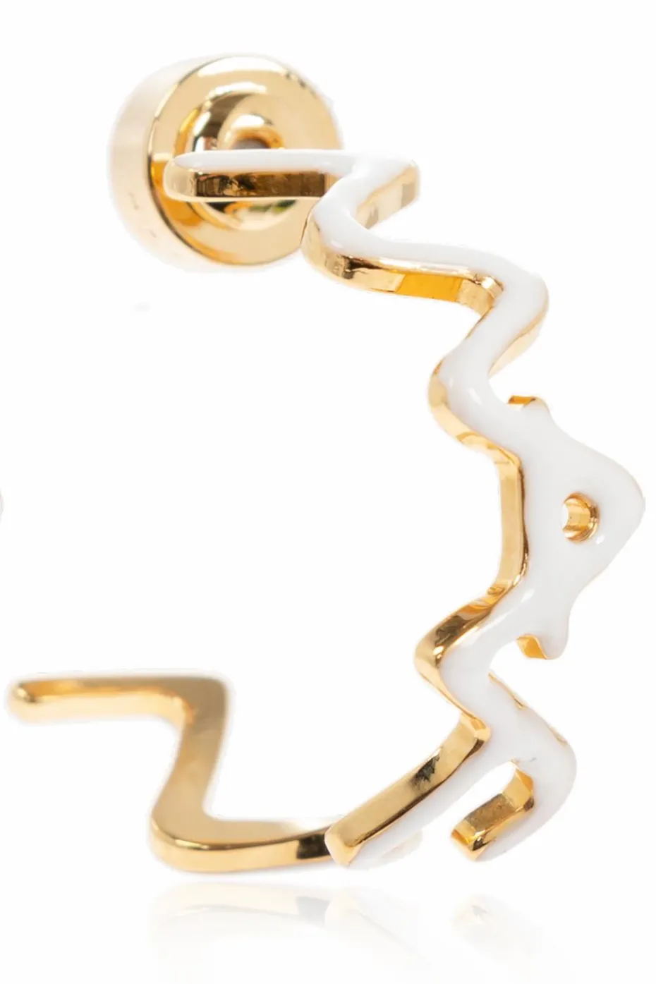 Marni GOLD Earrings with logo